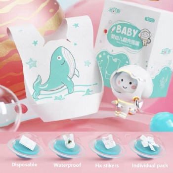 Disposable Baby Bibs with Pocket