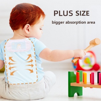 Disposable baby back sweat absorb towel