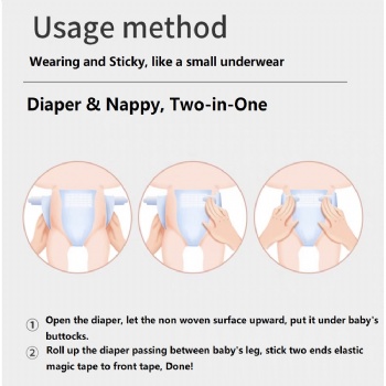 Baby T type Diaper nappy for new born